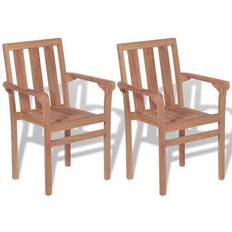 vidaXL 43041 2-pack Garden Dining Chair