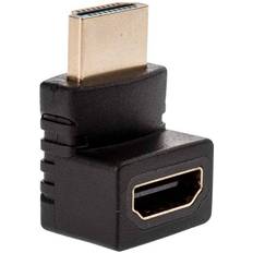 90° HDMI-HDMI F-M Adapter