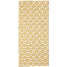 Plastmatta 70 x 250 Horredsmattan Wave Gul 70x250cm