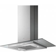 EICO Acero Inoxidable - Campana Extractora de Pared Campanas extractoras EICO Flat Glass Plus 90cm, Stainless Steel