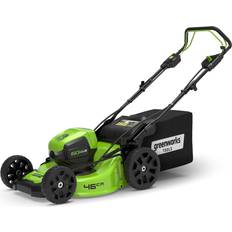 Greenworks Hopfällbart handtag Gräsklippare Greenworks GD60LM46SP Solo Batteridriven gräsklippare