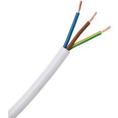 White Electrical Cables Kopp 151605844 5m