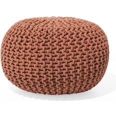 Oro Sgabelli Beliani Conrad Pouffe 25cm