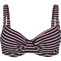 Poliamida Tops de bikini Abecita Retro Unique Wire Bra Blue/Patterned Female