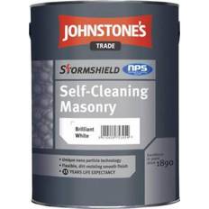 Johnstone's Trade Stormshield Self-Cleaning Masonry Concrete Paint Brilliant White 5L