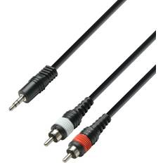 Adam Hall 3.5mm-2RCA 6m