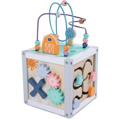 Baby Buddy Babyleksaker Baby Buddy Activity Cube in Wood