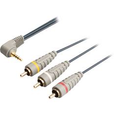 Bandridge 3.5mm-3RCA 2m