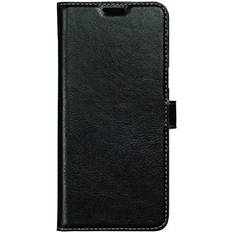 Essentials Etui Portefeuille en Cuir pour Samsung Galaxy S8 Noir