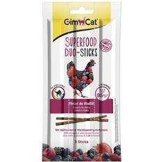 GimCat Superfood Duo-Sticks with Chicken & Forest Berries 3pcs