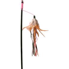 Trixie Cat Swing with Leather Strap & Feather