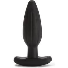 Raitainen Peräpistokkeet ElectraStim Silicone Noir Rocker Butt Plug Medium Musta