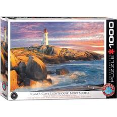 Jigsaw Puzzles Eurographics Peggys Cove Lighthouse Nova Scotia 1000 Pieces