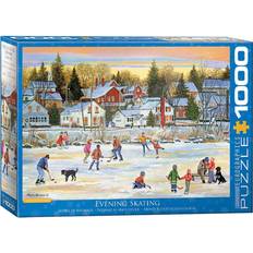 Eurographics Evening Skating 1000 Pieces