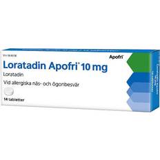 Loratadin Receptfria läkemedel Loratadin Apofri 10mg 14 st Tablett