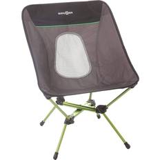 L sedie da campeggio Brunner Sedia con struttura pieghevole per bikers. backpackers Orbit Chair L nero