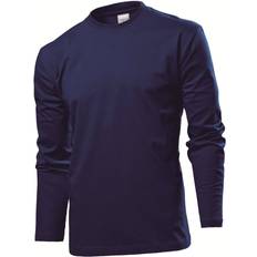 Stedman Comfort Long Sleeve T-shirt - Navy Blue