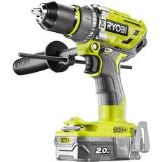 Ryobi Akku - Kohlebürstenfrei Bohrmaschinen & Bohrschrauber Ryobi R18PD7-220B (2x2.0Ah)