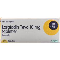 Loratadin Loratadin Teva 10mg 30 stk Tablet