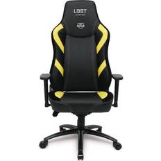 L33T Justerbart armlen Gaming stoler L33T E-Sport Pro Excellence L Gaming Chair - Black/Yellow