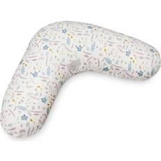 Nursing Pillow Cover Gots Pressed Leaves Rose