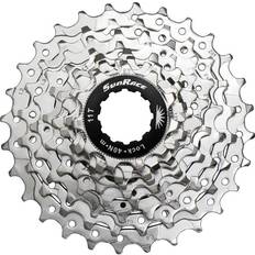 12-25T Piñones de Cassette SunRace Cassette 9V 12-25 Grey