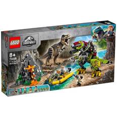 T rex lego LEGO 75938 T. Rex vs Dino-Mech Battle