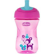 Chicco Drinkbekers met tuit Chicco Advanced mok met rietje mondstuk 266 ml blauw 12m