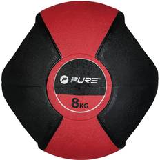 Pure2Improve Medicijnen bal handles 8Kg Rouge