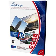 A4 - Tintenstrahl Fotopapier MediaRange Dual Side Matte Coated A4 200g/m² 50Stk.