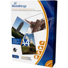 A4 - Tintenstrahl Fotopapier MediaRange High Glossy A4 220g/m² 100Stk.