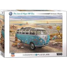 Eurographics The Love & Hope VW Bus 1000 Bitar