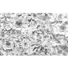 Komar Blommiga Tapeter Komar Shades Black & White (P962-VD4)