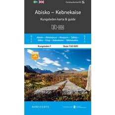 Abisko Kebnekaise Kungsleden 1 Karta och guide: Outdoorkartan skala 1:50 000