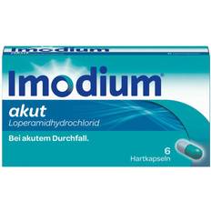 Imodium Håndkøbsmedicin Imodium Akut 2mg 6 stk Kapsel