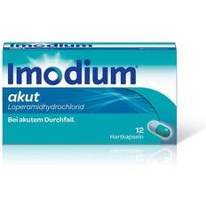 Imodium Håndkøbsmedicin Imodium Akut 2mg 12 stk Kapsel