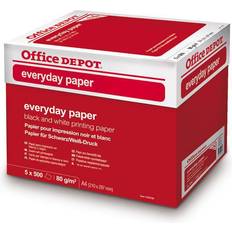 2500 st Kopieringspapper Office Depot Everyday Paper A4 80g/m² 2500st