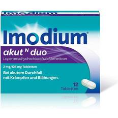 Imodium Håndkøbsmedicin Imodium Akut N Duo 12 stk Tablet