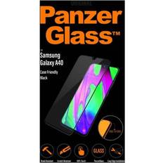 PanzerGlass Case Friendly Protection d'écran pour téléphone portable verre couleur de cadre noir pour Samsung Galaxy A40