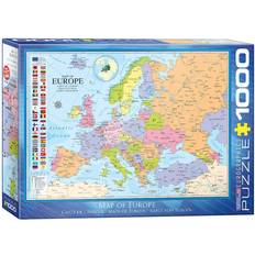 Eurographics Map of Europe Puzzle (1000 Piece)