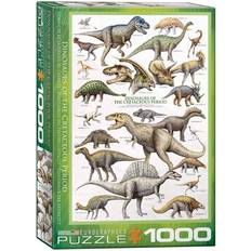 Dinosaures Puzzles Classiques Eurographics Puzzle Les Dinosaures Période du Crétacé