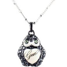 Guess Metal Necklace - Silver/Black/White