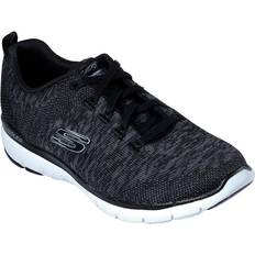 Skechers flex appeal 3.0 hvid Skechers Flex Appeal 3.0 W - Black/White