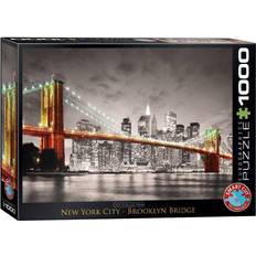 Jigsaw Puzzles Eurographics New York City Brooklyn Bridge 1000 Pieces