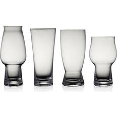 Vetro Cristallo Bicchieri da birra Lyngby - Bicchiere da birra 4pcs