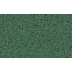 Cole & Son Malachite Wallpaper Fornasetti Collection Emerald And Black, Roll Emerald and Black