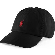 Polo Ralph Lauren Gorras Polo Ralph Lauren Cotton Chino Baseball Cap - RL Black/RL 2000 Red PP