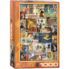 Eurographics Vintage Bicycle Posters 1000 Pieces