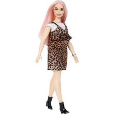 Barbie curvy Barbie Fashionistas Doll Curvy with Pink Hair FXL49