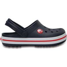 Blå Tøfler Crocs Kid's Crocband - Navy/Red